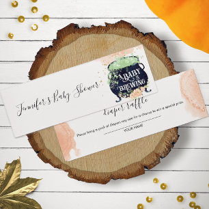 Raffle Chá de fraldas de Halloween