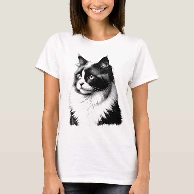Ragdoll Cat Women's T-Shirt (Frente)