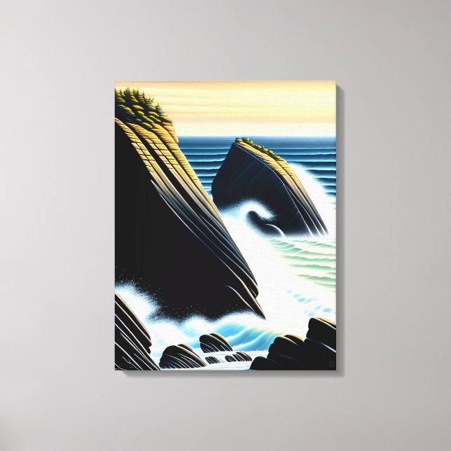 Raglan - Impressão de arte Canvas (Frente)