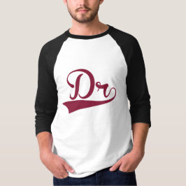 Ragland Camisa do doutor Longo Sleeved marrom e