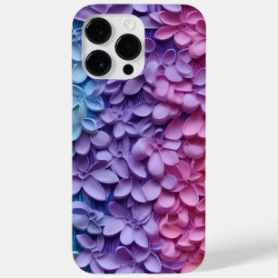 RAINBOW COLORED 3-D PARECE FLORES PEQUENAS