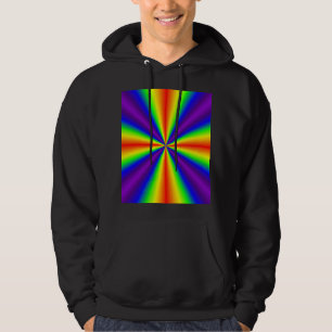 Rainbow Cross Pullover Hoodie