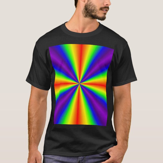 Rainbow Cross T-Shirt (Frente)