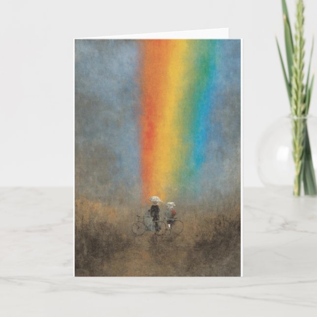 Rainbow Deseja Cartão Saudável (Frente)