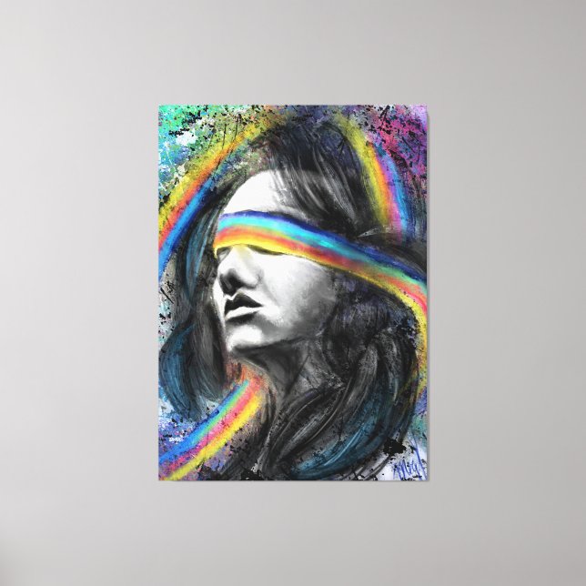 Rainbow Dream Canvas Print - Pintura (Frente)