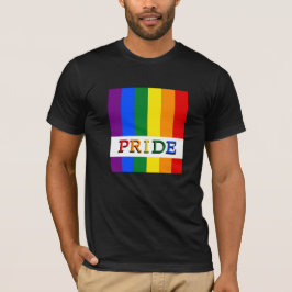 Rainbow Flag T-Shirt & LGBT, Moda do Orgulho