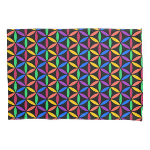 Rainbow Flower of Life Standard (Flor da Vida)