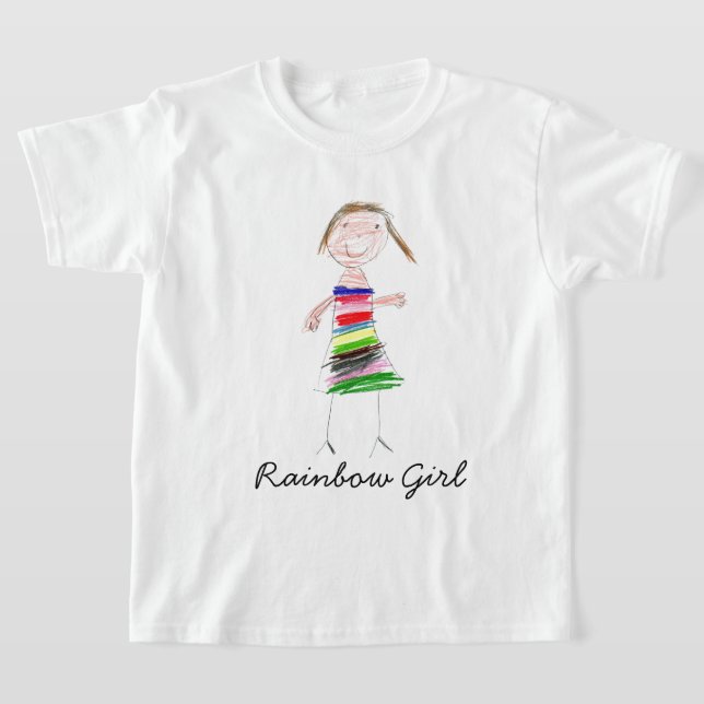 Rainbow Girl T-Shirt (Postura )