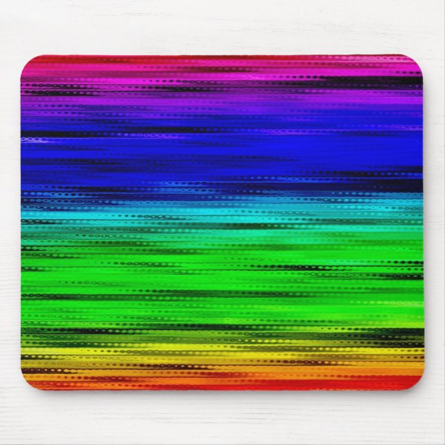 Rainbow Glass Mousepad (Frente)