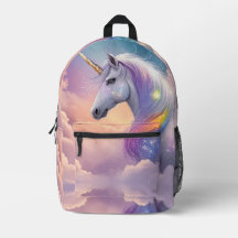Rainbow Glitter White Unicorn Magical Sparkles