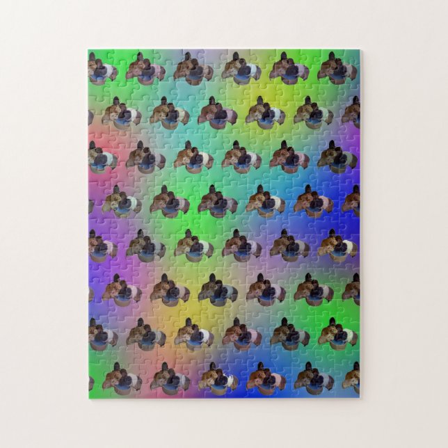 Rainbow Guiné Pigs, Quebra-cabeça (Vertical)