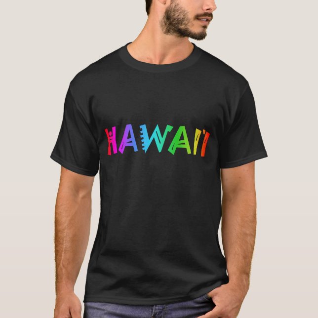 Rainbow Hawaii T-Shirt (Frente)
