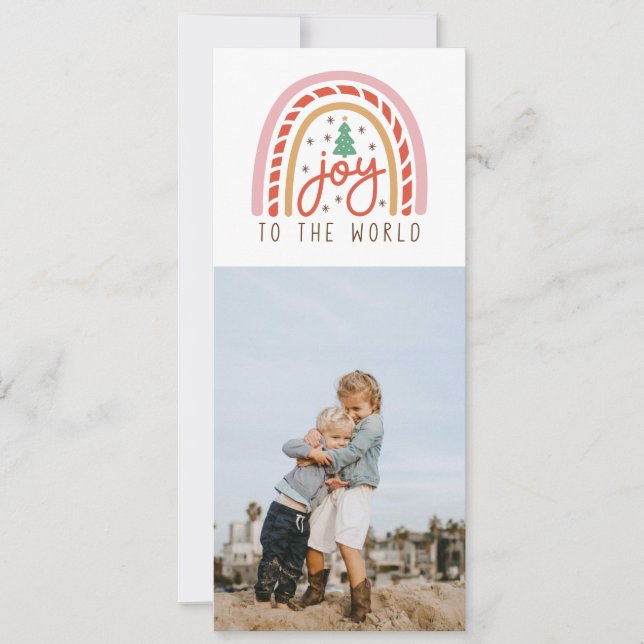 Rainbow Joy para o Cartão de Natal do Mundo 4 (Frente)