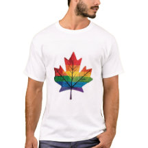 Rainbow Maple T-Shirt Folaf