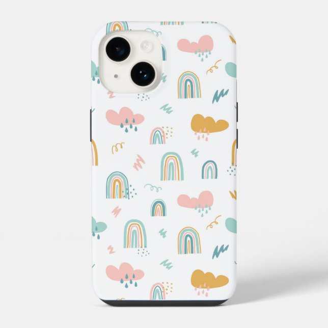 Rainbow & Rain Cloud Patterno (Verso)