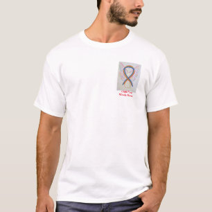 Rainbow Ribbon Angel Causa Camisas de Consciência