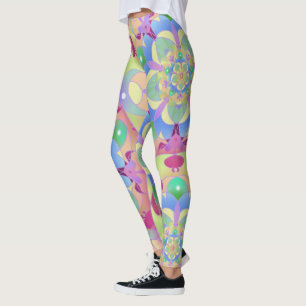 Rainbow Song Mandala Leggings