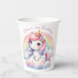 Rainbow Unicorn Magic Moment Girl Birthday