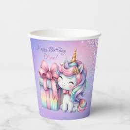 Rainbow Unicorn Magic Moment Girl Birthday