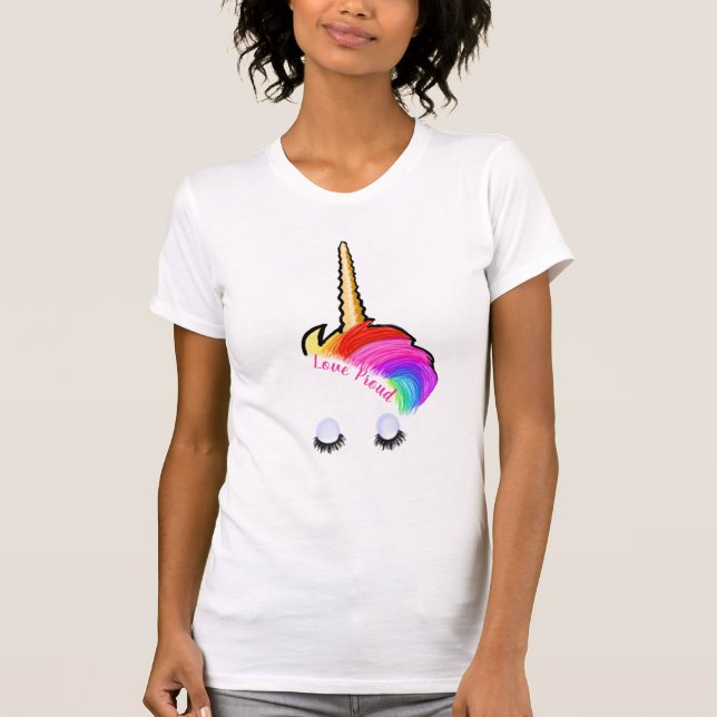Rainbow Unicorn T-Shirt (Frente)