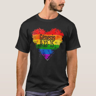 Rainbows como uma promessa da Camisa T-913-15 de D