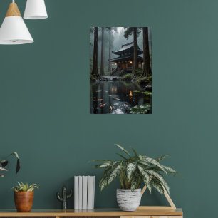 Rainfall Reverie - Poster do templo oculto