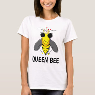 RAINHA BEE, Camisetas engraçadas para camisetas M