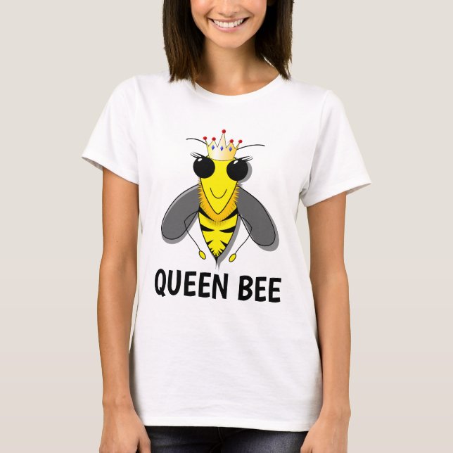 RAINHA BEE, Camisetas engraçadas para camisetas MO (Frente)