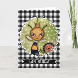Rainha Bee - Cartão de Aniversário