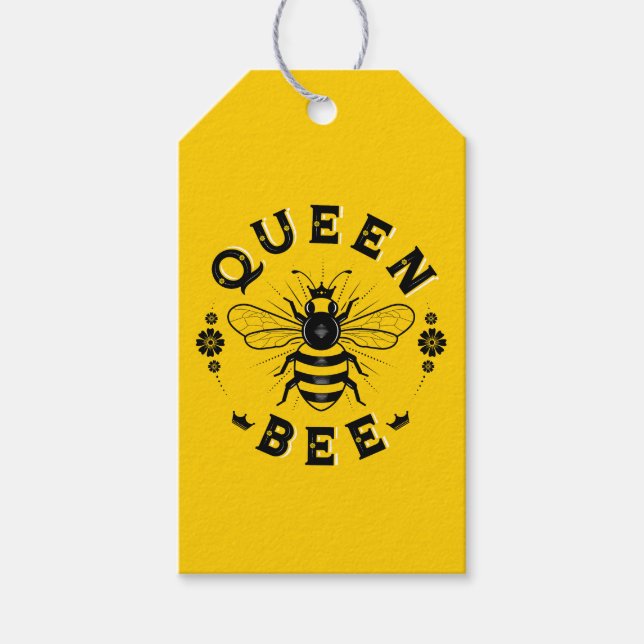 Rainha Bee / Etiqueta de presente (Frente)