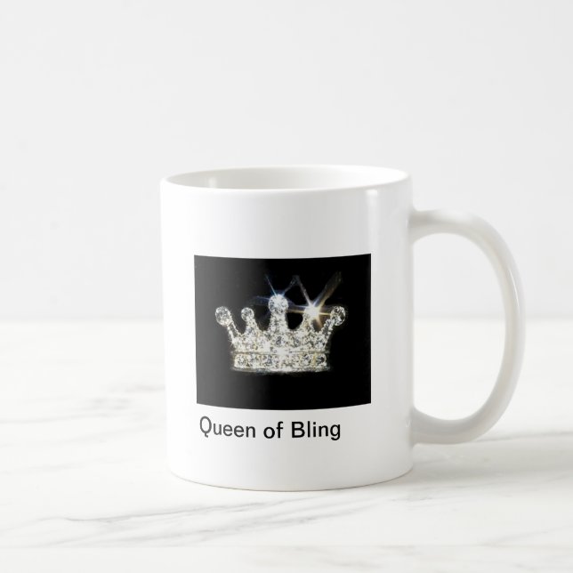 Rainha da caneca de café de Bling (Direita)