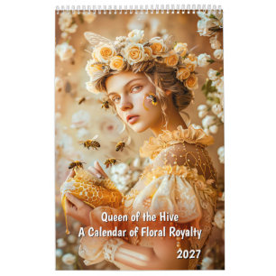 Rainha da Colmeia – Um Calendário da Realeza Flora