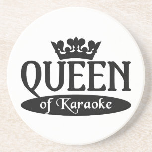 Rainha da porta copos de Karaoke
