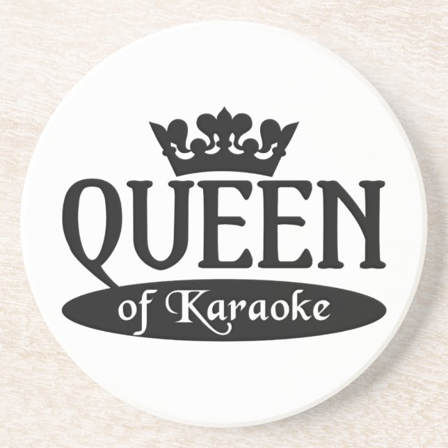 Rainha da porta copos de Karaoke (Frente)