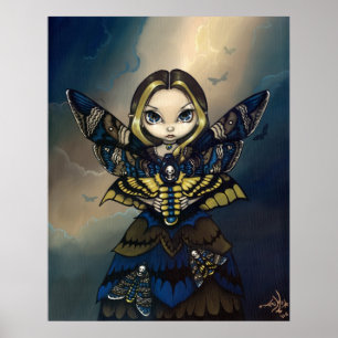 Rainha da traça: Impressão feericamente gótico