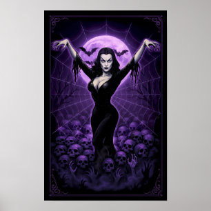 Rainha da Web – Poster de Vampiro Gótico