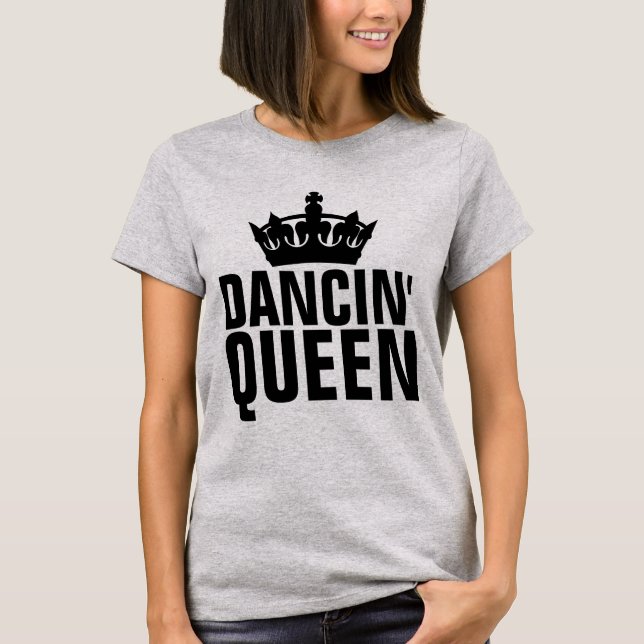 RAINHA DANÇADA LADIES T-SHIRTS (Frente)
