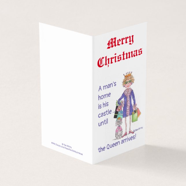 Rainha de azul tem tratamento igual em desenho cas (Exterior)