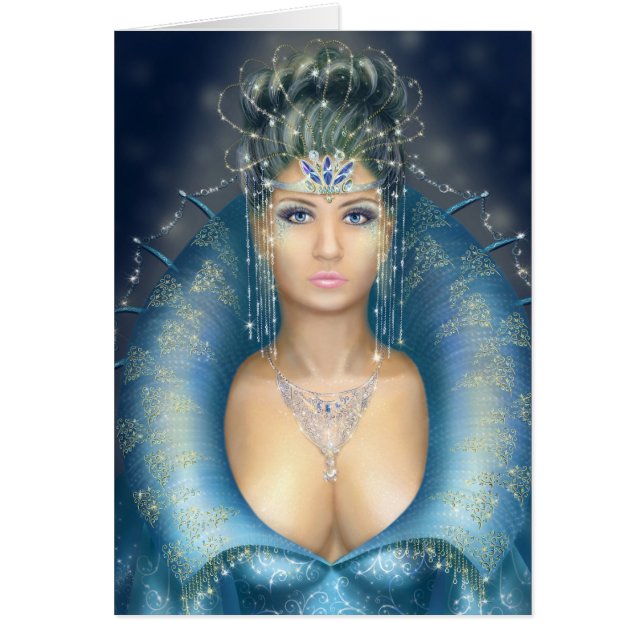 Rainha de Cartão (Frente)