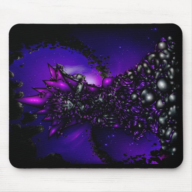 Rainha de Pedras Mouse Pad (Frente)
