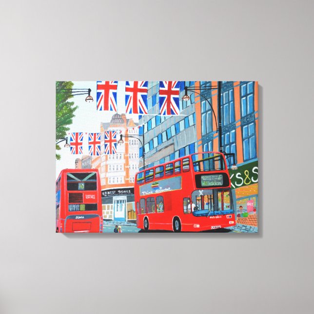 Rainha Diamond Jubilee canvas (Frente)