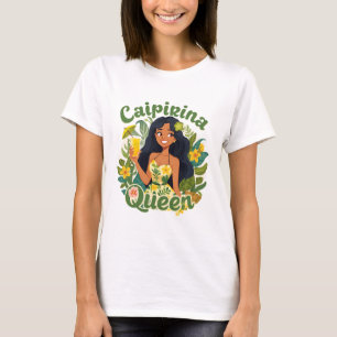 Rainha do Brasil Camiseta Mulher Orgulhosa Royal B