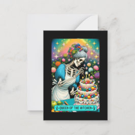 Rainha do Cartão de Tarô da Cozinha