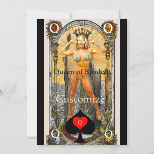 Rainha do Cartão Tarot de Espadas Thunder_Cove