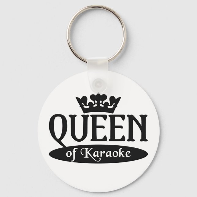 Rainha do chaveiro de Karaoke (Frente)