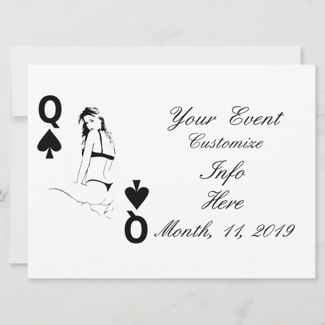 Rainha do Espadas Bikini Garota Trovão (Frente)