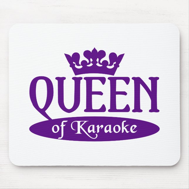 Rainha do mousepad do karaoke (Frente)