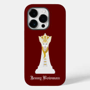 Rainha do xadrez / Nome personalizado Case-Mate iP
