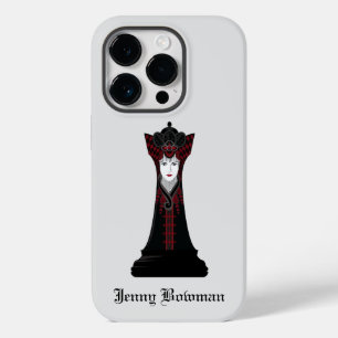 Rainha do Xadrez Preta / Nome Personalizado iP do 