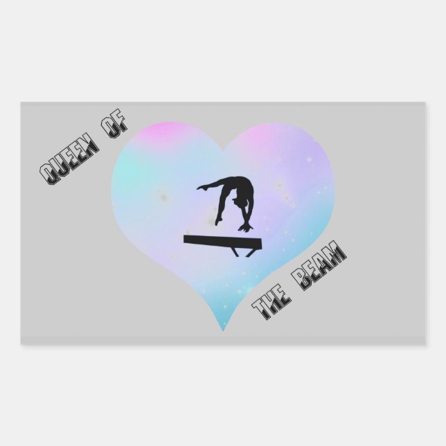 Rainha dos Autocolantes de Gymnética de Beam (Frente)